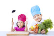 Photo: Chef kids ready to cook Chef kids ready to cook