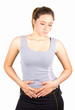 girl belly pain