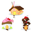 Candy houses collection set 1
