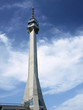 Famous Avala TV Tower near Belgrade in Serbia