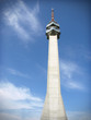 Famous Avala TV Tower near Belgrade in Serbia