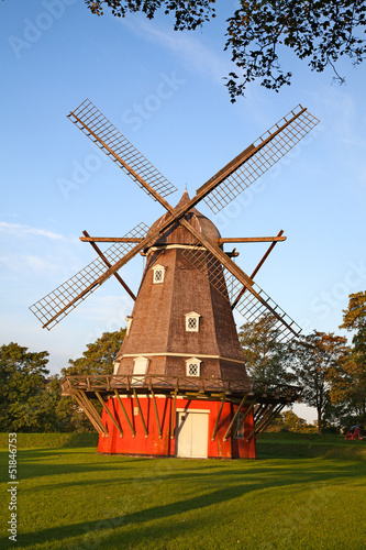 Photo: Old red windmill Old red windmill