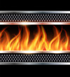 Vektor: Abstract background with vector fire, firewall concept. Abstract background with vector fire, firewall concept.