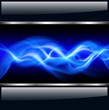 Abstract background, with vector lightnings