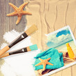 Painting Summer Postcard