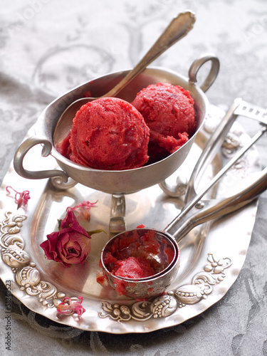 Photo: Strawberry ice cream Strawberry ice cream