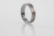 Stahlring-Inlay-Rot