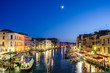 VENICE, ITALY - JUNE 30: View from Rialto bridge on June 30, 201