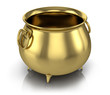 Golden pot