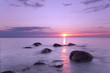 Beautiful baltic ocean scene