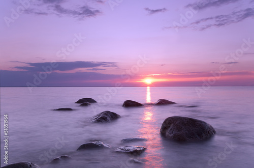 Photo: Beautiful baltic ocean scene Beautiful baltic ocean scene