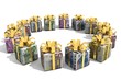 geschenke aus euroschein