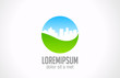 Eco City logo. Ecology concept icon. Green health life.