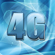 Illustration: 4G Smart phone display 4G Smart phone display