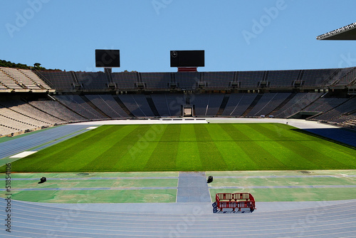 Photo: empty stadium empty stadium