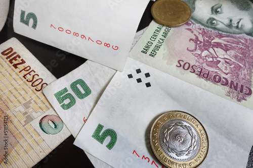 Photo: various pesos various pesos