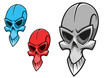 Scary skull