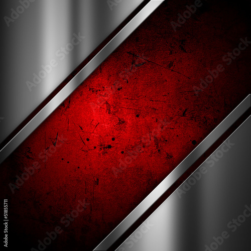 Illustration: Metallic grunge background Metallic grunge background