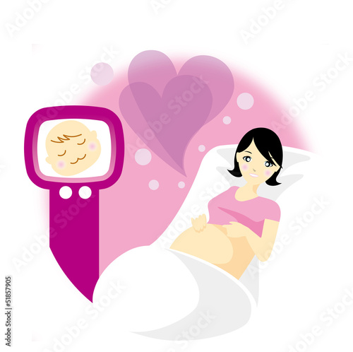 Illustration: 妊婦 妊婦