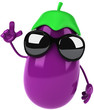 Illustration: Fun eggplant Fun eggplant