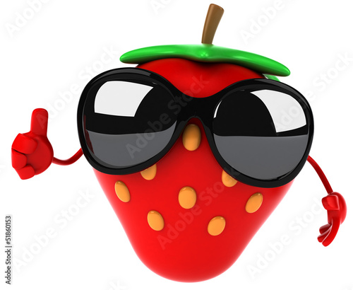 Illustration: Fun strawberry Fun strawberry