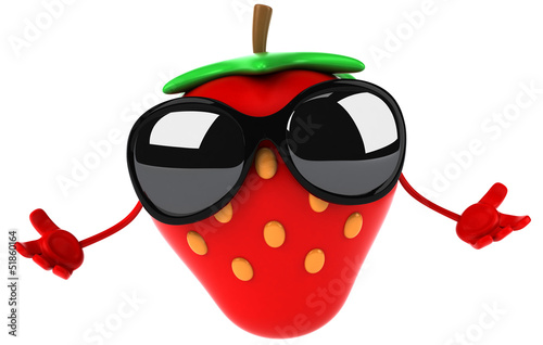 Illustration: Fun strawberry Fun strawberry