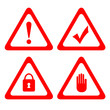 Vector protection signs