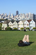 San Francisco - Alamo park et les painted ladies  