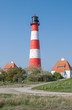der bekannte Leuchtturm von Westerheversand