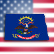 Map of North Dakota