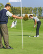 Photo: Senoiren beim Golfspiel Senoiren beim Golfspiel