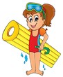 Vektor: Summer water activity theme 5 Summer water activity theme 5