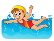 Swimming theme image 1