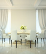 Dining room in classic style