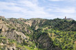Panoramic view of Tursi. Basilicata. Italy.