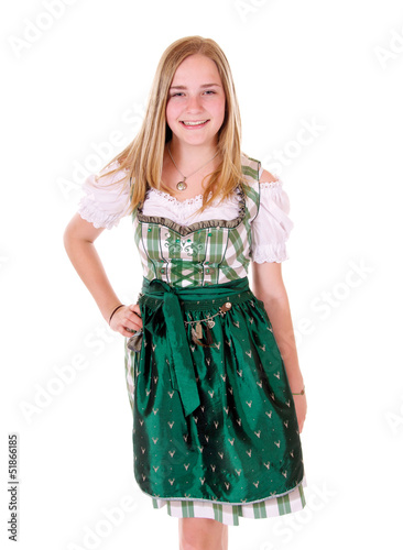 Photo: Mädchen im Dirndl Mädchen im Dirndl