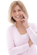Attractive mature woman with a lively smile