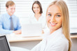 Photo: Business woman at office Business woman at office