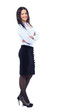 Business woman full body standing