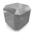 cube 3d metal