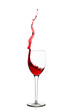 Rotwein schwenken