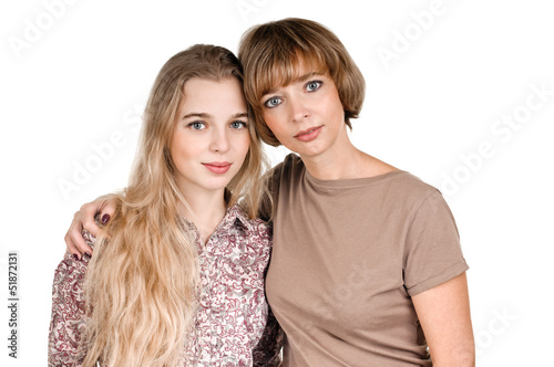 Photo: daughter and mother daughter and mother
