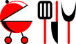 barbecue grill vintage for summer holidays
