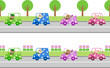 Vektor: vector a set of cartoon cars, vector illustration vector a set of cartoon cars, vector illustration