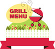 barbecue grill vintage for summer holidays