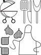barbecue grill vintage for summer holidays