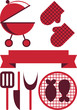 barbecue grill vintage for summer holidays