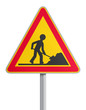 Vector: Panneau - travaux V2 Panneau - travaux V2
