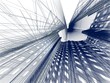 Abstract modern building