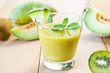 Melon with Kiwi smoothie